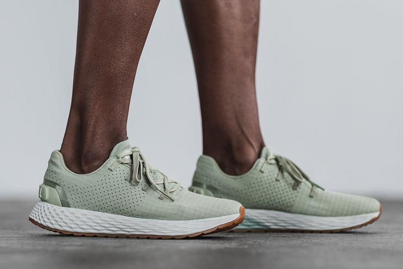 Nobull Seafoam Ripstop Runner Women's Running Shoes Green | USA F1726D